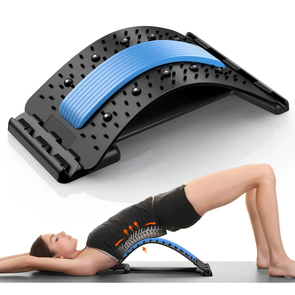 Adjustable Back Stretcher – Lumbar Support Pain Relief Board